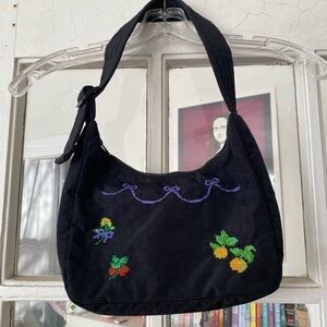 Baggu Mini Embroidered Shoulder Bag